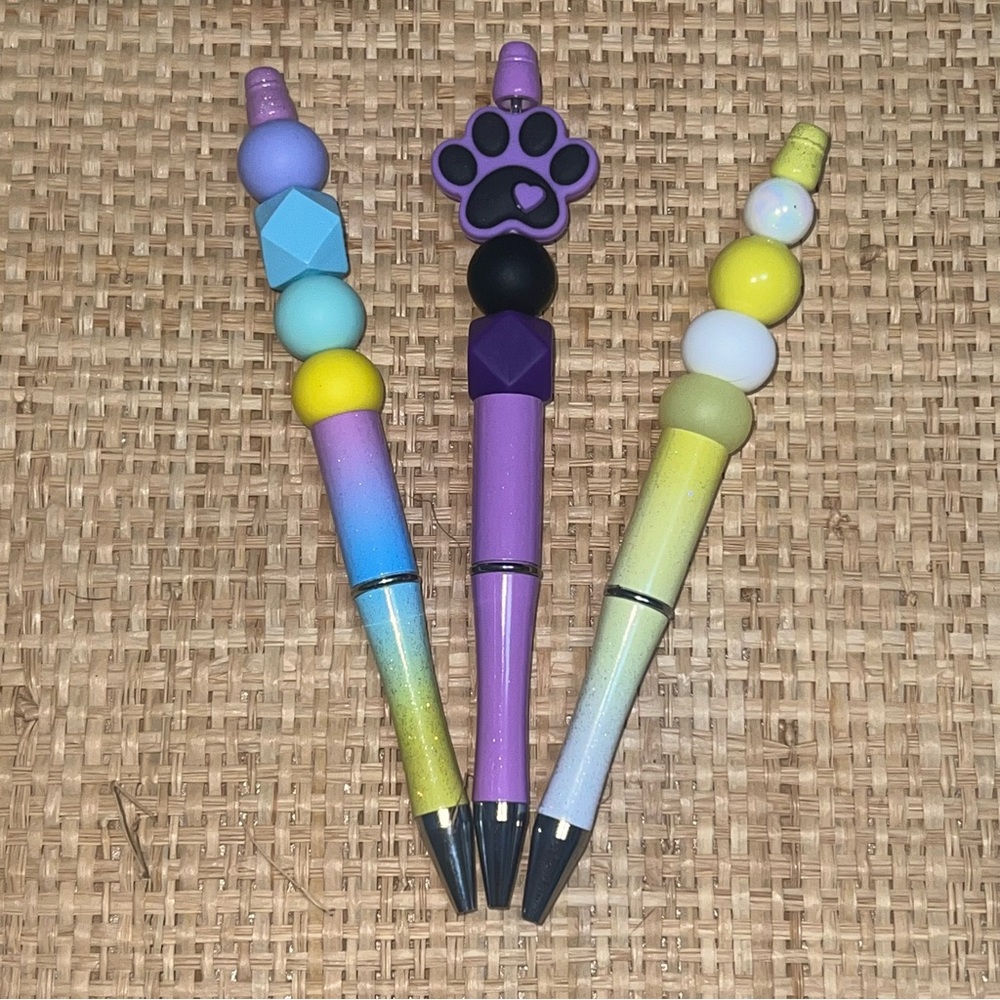 3 Beaded Pens for $15